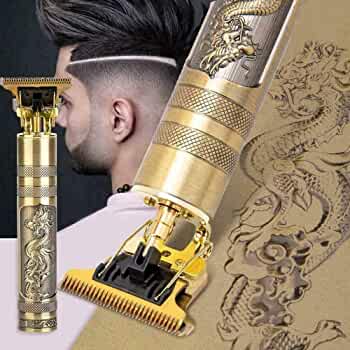 VINTAGE T9 metal Rechargeable Electric Trimmer For Men